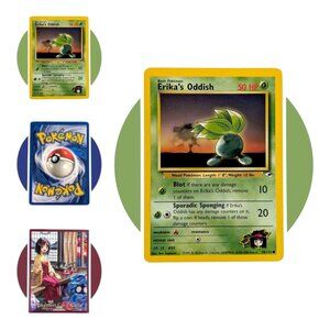 Gym Heroes Pokemon Card (A04): Erika's Oddish 78/132